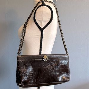 BUENO Brown shoulder bag.
